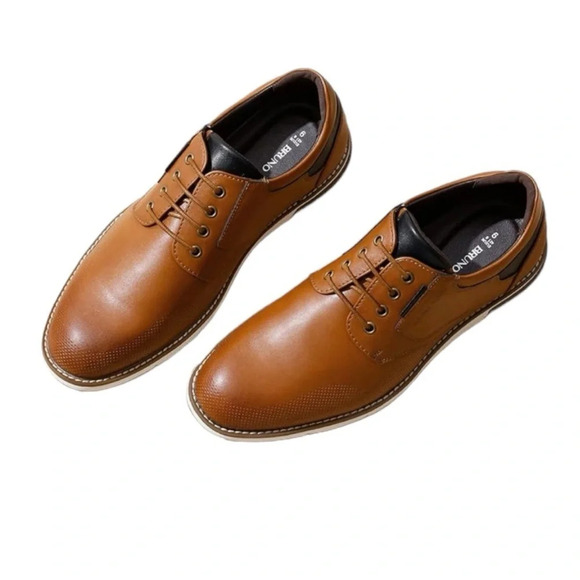NWOT Bruno Marc Men's Casual Dress Oxfords Shoes Business Formal Derby Sneakers‎ - Picture 2 of 7